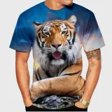 Mens Cute Tiger T-Shirt