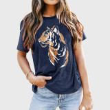 Womens Animal Tiger Graphic T-Shirt