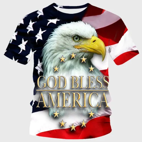 God Bless America Eagle T-Shirt