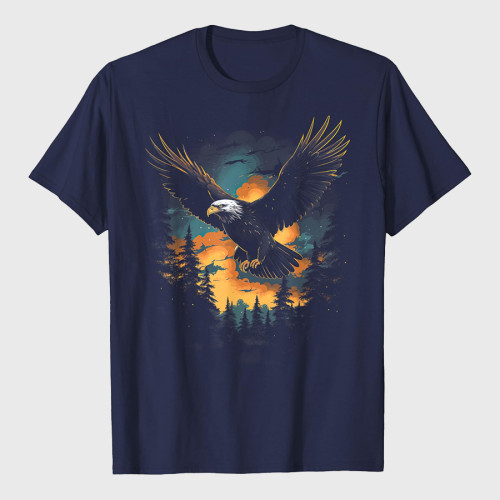 Eagle Forest Animal Wildlife T-Shirt