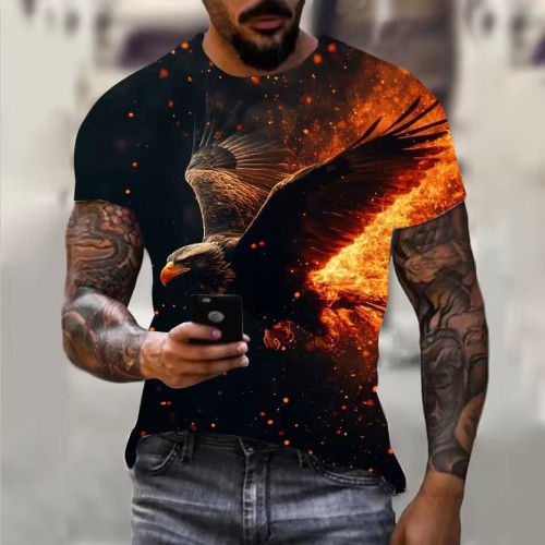 Fire Eagle Graphic T-Shirt