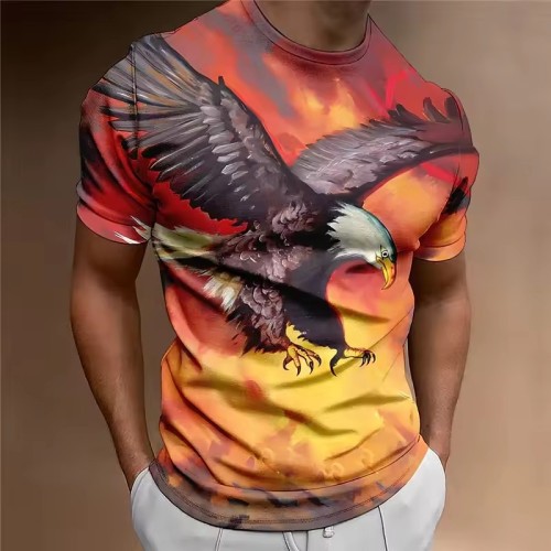Animal Eagle Graphic T-Shirt