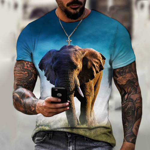 Giant Elephant Graphic T-Shirt