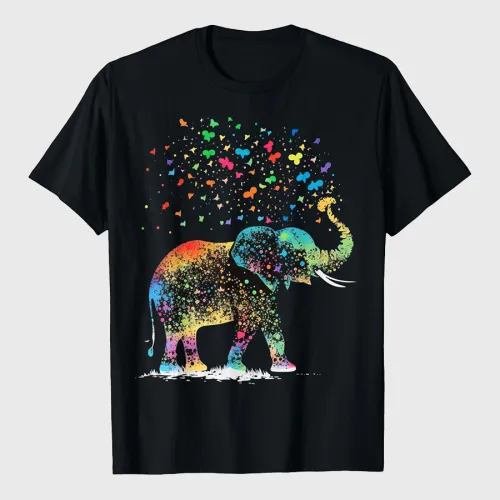 Cute Elephant Lover Animal Elephant T-Shirt