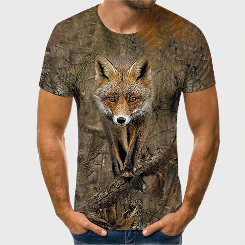 Retro Fox Graphic T-Shirt