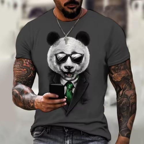 Panda Men Graphic T-Shirt