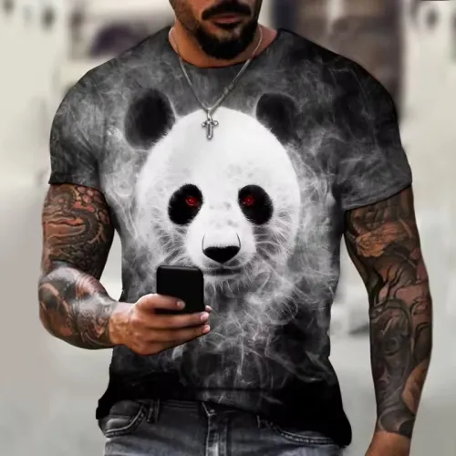 Smog Panda Graphic T-Shirt