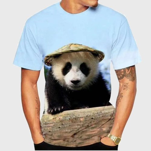Lovely Panda Graphic T-Shirt