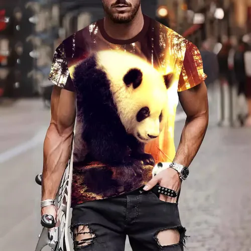 Giant Panda Graphic T-Shirt