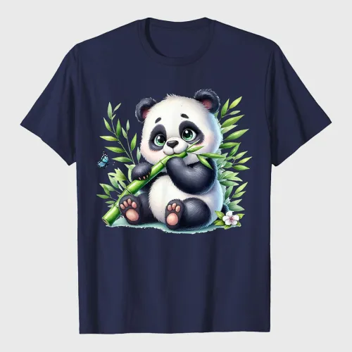 Watercolor Cute Panda T-Shirt