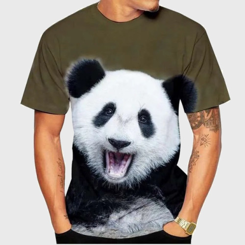Animal Panda Graphic T-Shirt