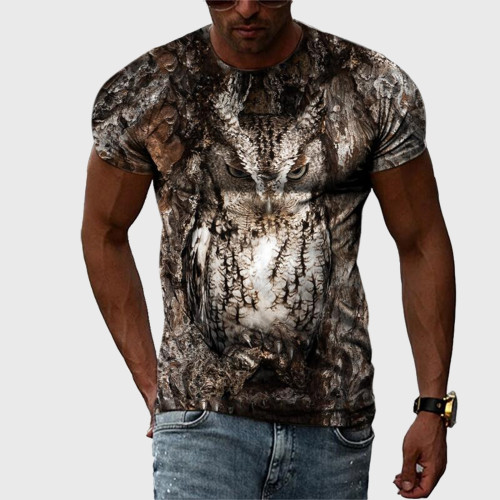 3D Owl Lover T-Shirt