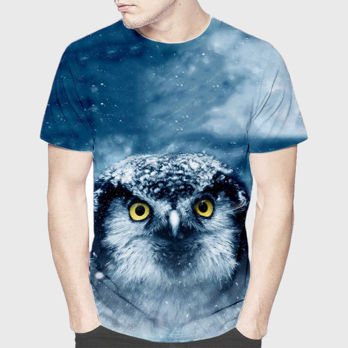 Blue Owl Printed T-Shirt