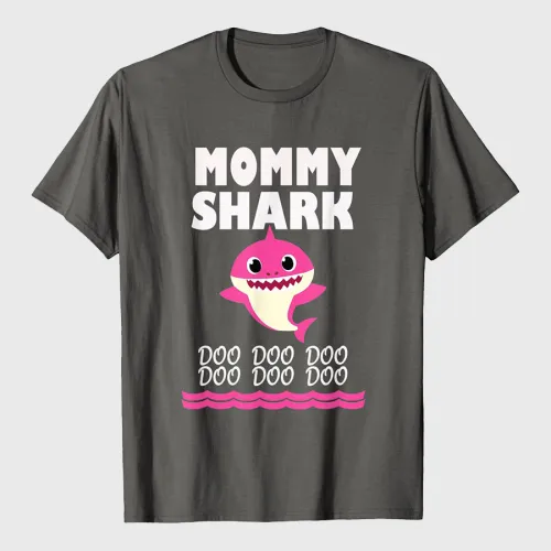Funny Mommy Shark T-Shirt