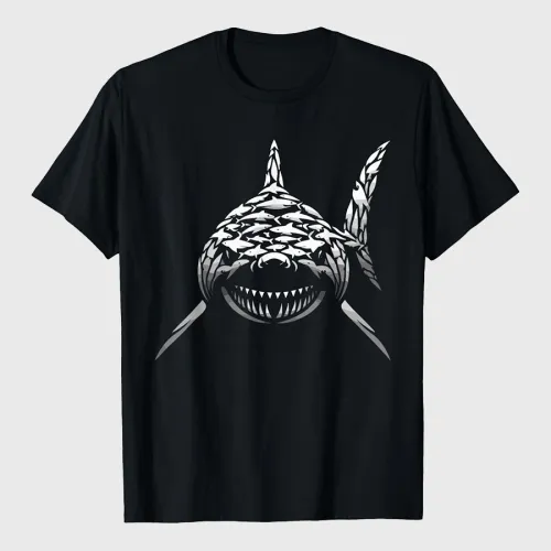 Shark Marine Biology Animal Science Sharks Lover T-Shirt