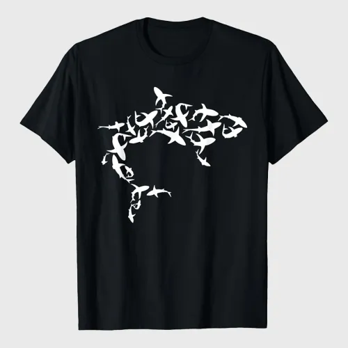 Great White Shark Lover Marine Biology Animal Science T-Shirt