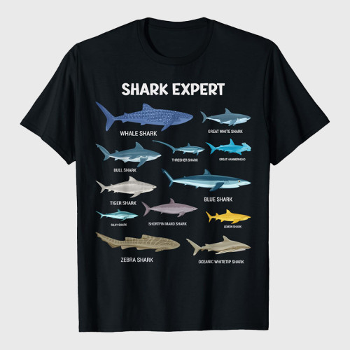 Shark Species Tee Shark T-Shirt