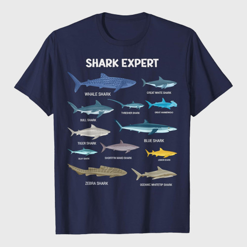 Shark Species Tee Shark T-Shirt
