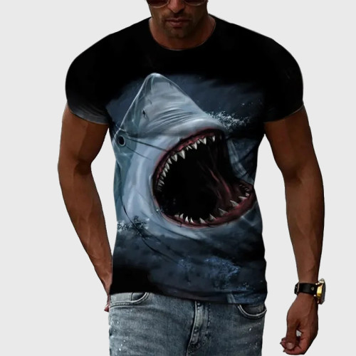 Shark Mouth Graphic T-Shirt
