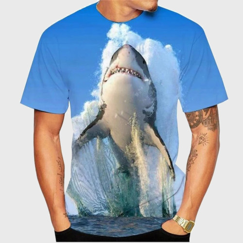Wildlife Shark Graphic T-Shirt