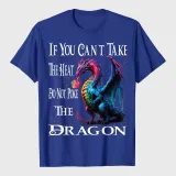 Flying Mythical Creature Cool Dragon Flame Spewing Dragon T-Shirt