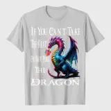 Flying Mythical Creature Cool Dragon Flame Spewing Dragon T-Shirt