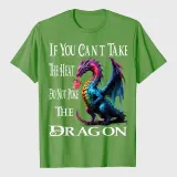 Flying Mythical Creature Cool Dragon Flame Spewing Dragon T-Shirt