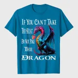 Flying Mythical Creature Cool Dragon Flame Spewing Dragon T-Shirt