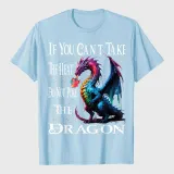 Flying Mythical Creature Cool Dragon Flame Spewing Dragon T-Shirt