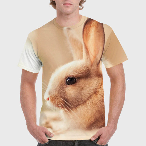 3D Rabbit Bunny Graphic T-Shirt