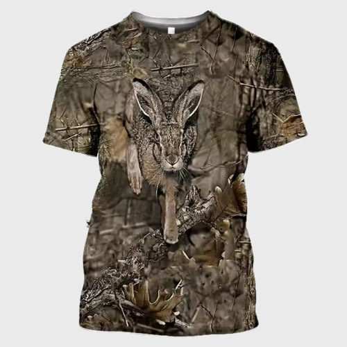 Mens Rabbit Bunny Graphic T-Shirt