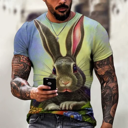 Pet Rabbit Bunny Graphic T-Shirt