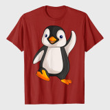 Funny Penguin Gift Animal Print Classic Fit T-Shirt
