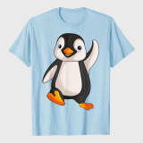 Funny Penguin Gift Animal Print Classic Fit T-Shirt
