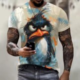 Funny Mens Penguin Graphic T-Shirt