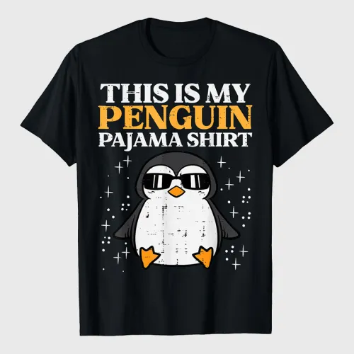 This Is My Penguin Pajama T-Shirt