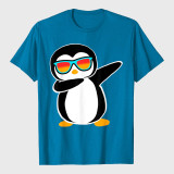Cute Penguin Novelty Apparel Dabbing Penguin Cute Animal Birthday Party Gift T-Shirt