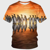 Wild Penguins Graphic T-Shirt