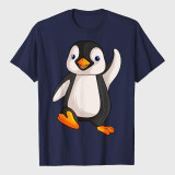 Funny Penguin Gift Animal Print Classic Fit T-Shirt