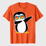 Cute Penguin Novelty Apparel Dabbing Penguin Cute Animal Birthday Party Gift T-Shirt
