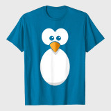 Halloween Penguin Costumes Funny Penguin Face Design Easy Costume Penguin T-Shirt