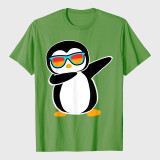 Cute Penguin Novelty Apparel Dabbing Penguin Cute Animal Birthday Party Gift T-Shirt