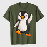 Funny Penguin Gift Animal Print Classic Fit T-Shirt