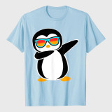 Cute Penguin Novelty Apparel Dabbing Penguin Cute Animal Birthday Party Gift T-Shirt