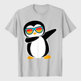 Cute Penguin Novelty Apparel Dabbing Penguin Cute Animal Birthday Party Gift T-Shirt