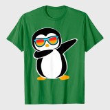 Cute Penguin Novelty Apparel Dabbing Penguin Cute Animal Birthday Party Gift T-Shirt