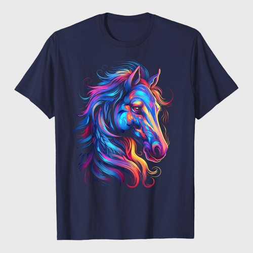 Horse Head Shirt Beautiful Horse Graphic T-Shirt