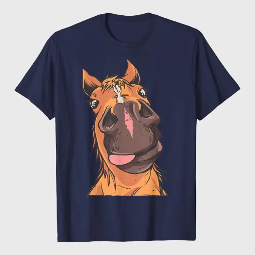 Funny Horse Riding Classic T-Shirt
