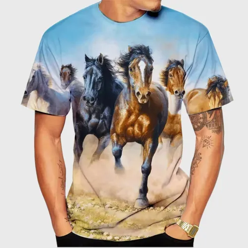 Horse Packs Graphic T-Shirt