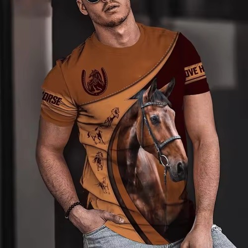 Love Horse Graphic T-Shirt